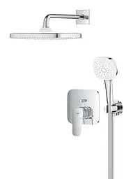 Душова система прихованого монтажу Grohe Cubeo з Tempesta 250 1053360000, Білий - мініатюра 3
