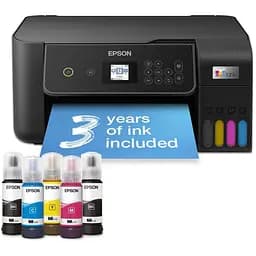 БФП струменевий кольоровий A4 Epson L3280, чорний, WiFi, 5760х1440 dpi, до 33/15 стор/хв, РК екран 3.7 см, USB, вбудоване СБПЧ,