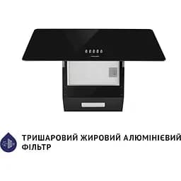 Витяжка Minola HDN 6224 BL 700 LED blak - мініатюра 5
