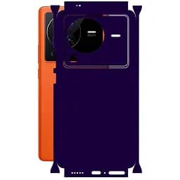 Защитная пленка StatusSKIN для Vivo X80 Pro Корпус Винил Фиолетовая глянцевая