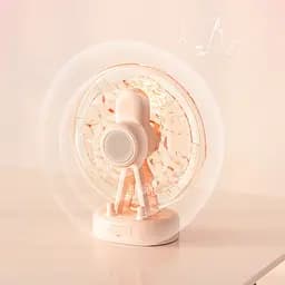 Проектор-нічник ZAY-L07 Sky Wheel 2in1 + Bluetooth колонка Pink - мініатюра 5