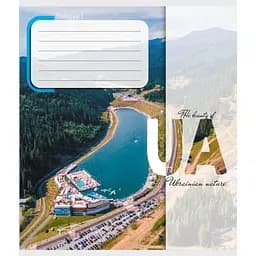 Тетрадь ученическая "Природа Украины" Leader 012-520149L-3 в линию, 12 листов