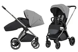 Прогулянкова коляска Carrello Ultra CRL-5525 Silk Grey BF реверсивний блок легка рама захист від сонця
