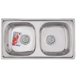 Кухонная мойка Haiba 78x43 Double polish HB0568, Polish