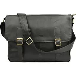 Шкіряна сумка Tarwa через плече для ноутбука та документів 37х29.5х11 см sum0028342