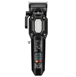 Машинка для стрижки (clipper) VGR V-600, 6 насадок, LED display, Black