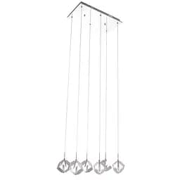 Люстра подвесная Brille галогенная G4 20W CH (BR-01165S/6)