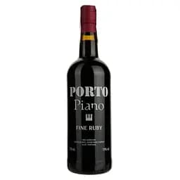 Портвейн Porto Piano Ruby DO, червоний, солодкий, 19%, 0,75 л