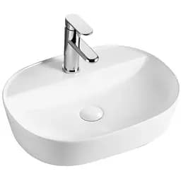 Накладная раковина Mixxus Premium ELLIPSE-0203 с отверстием под смеситель (MP6678)