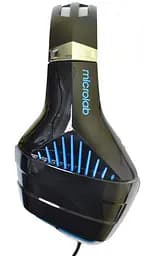 Гарнітура Microlab G6 3.5 мм+USB Black-Blue - мініатюра 4