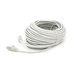 Патч-корд литий MERLION, FTP, RJ45, Cat.5e, 30m, сірий, CU, Q200 - мініатюра 2