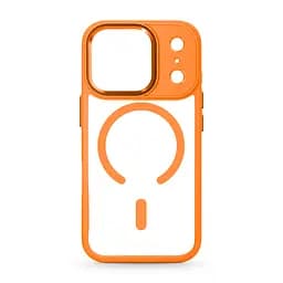 Чехол для Apple iPhone 17 Pro, Unit MagSafe, оранжевый, прозрачный, магсейф, противоударный, магнитный, панель-накладка с поддержкой MagSafe, с поддержкой беспроводной зарядки, TPU+PC, защита всего корпуса, ударостойкий, ArmorStandart (ARM86624)