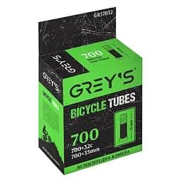 Камера для велосипеда Grey's 28'х1,3/1,4 (700x32c) AV 35 мм (GR57032)