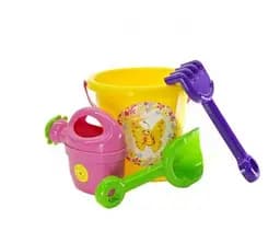 Набір пісочний №1 в сітці 013555/1 Жовтий