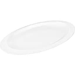 Блюдо овальне Ardesto Ancona порцеляна 27.2х15.7х2.5 см біле (AR3556)