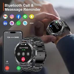 Годинник розумний наручний Smart Mevaden Ulpa Rubber (2 ремінці) - мініатюра 4