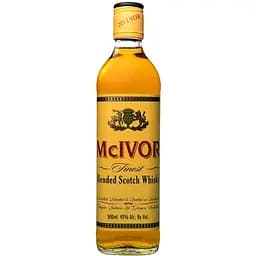 Віскі McIvor Finest Blended Scotch Whisky 40% 0.5 л