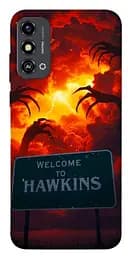 Чохол Demsky Welcome to hawkins для ZTE Blade A53