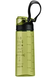 Пляшка для води Ardesto Big Things, 0,7 л, салатовий (AR2206PG) - мініатюра 2