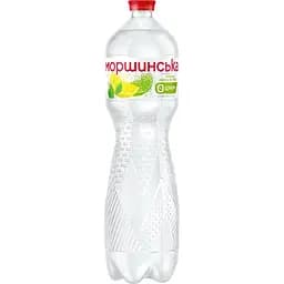Напиток Моршинская с ароматом лимона, лайма и мяты сильногазированный 1.5 л