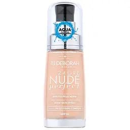 Тональная основа Deborah 24Ore Nude Perfect Foundation SPF 20 тон 0, 30 мл