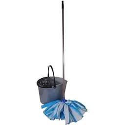 Набір для прибирання Zambak Plastik Venus з ручкою, насадкою для швабри та відживним пристроєм (127850)