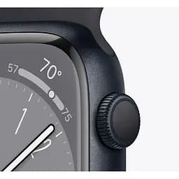 Apple Watch Series 8 41mm GPS Midnight Aluminium Case Midnight Sp/B MNU83LL/A A2771 (MNU83) - мініатюра 3