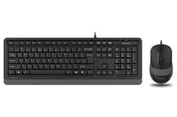 Комплект Fstyler Sleek Multimedia Comfort F1010 Black/Grey клавіатура+миша A4Tech teh0020657