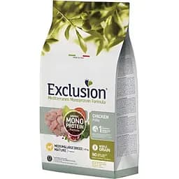 Монопротеїновий корм Exclusion Mature Chicken Medium & Large Breed для собак літнього віку середніх та великих порід  з куркою 3 кг