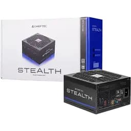 Блок живлення 1000 Вт, Chieftec STEALTH, Black, модульный, 80+ Platinum, 135 мм FDB, 2xMolex/10xSATA/1x16-pin/3x6+2-pin/2x4+4-pin/1x20+4-pin, захист AFC/OPP/OTP/OVP/SCP/SIP/UVP/OCP, ATX 12V 3.1 SPX-1000-FC - мініатюра 5