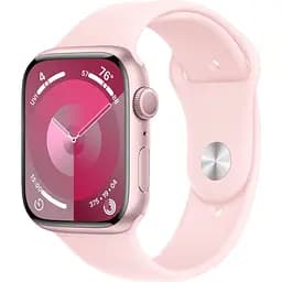 Смарт-часы Apple Watch Series 9 GPS 41mm Pink Aluminum Case with Light Pink Sport Band S/M (MR933) Б/У [158700]