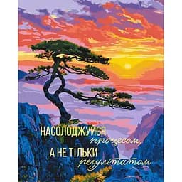 Картина за номерами на підрамнику Brushme Відчуй момент UA Mental Help