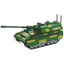 Військовий конструктор Limo Toy ЗСУ танк для хлопчиків, 488 деталей (КВ 1119)