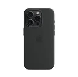 Силіконовий чохол матовий чорний, для iPhone 13 Pro - мініатюра 2