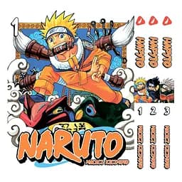Комплект манги Наруто Naruto Том 1-3 (українською) YH N SET 01