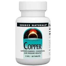 Дієтична добавка Sport Research Copper 3 мг 60 капсул
