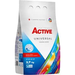 Стиральный порошок Active Universal для всех типов белья, 2,7 кг (36 циклов)