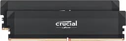 Модуль пам'яті Crucial DDR5 64GB (2x32) Pro Overclocking 6000Mhz CL40 Black (CP2K32G60C40U5B)
