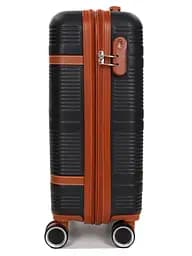 Валіза маленька S ABS-пластик Worldline Airtex 629 56×36×22см 38л Чорна - мініатюра 5