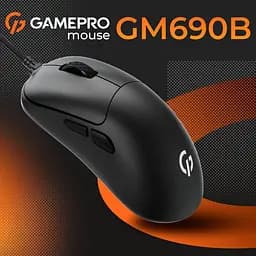 Миша GamePro GM690B Black [126087] - мініатюра 5