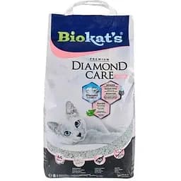 Наповнювач Biokats Diamond Fresh для котячого туалету бентонітовий 8 л - мініатюра 3