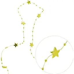 Намисто на ялинку Jumi Зірки золоте 5 м (5900410988385)