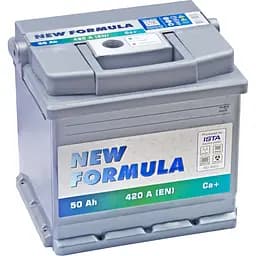 Акумулятор автомобільний New Formula 6СТ-50Ah АзЕ 420А (EN) (-/+)