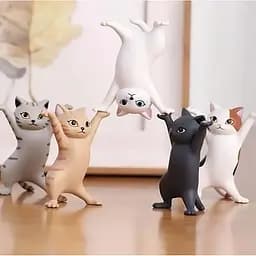 Набір тримачів для аксесуарів BeCover "Cute Cat" 5 шт. (712036) - мініатюра 4