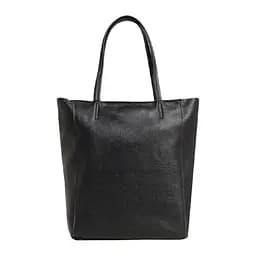 Женская кожаная сумка шоппер черная Firenze Italy F-IT-7622AM