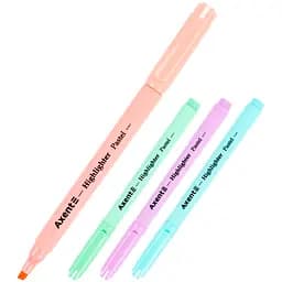 Набір текстових маркерів Axent Highlighter Pastel клиноподібних 2-4 мм 4 шт. (2533-40-A) - мініатюра 2