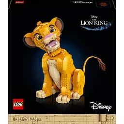 Конструктор LEGO Disney Classic Юний король Лев Сімба 1445 деталей (43247)