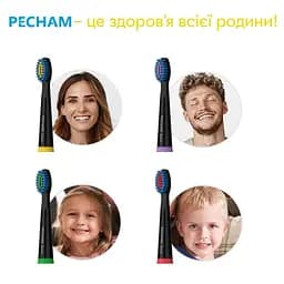 Насадки для зубної щітки Pecham Travel Black (0290119080301) - мініатюра 8