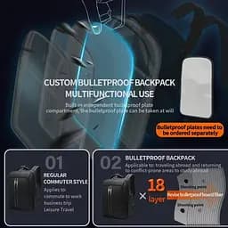 Рюкзак Tigernu T-B9600 15.6 Grey - мініатюра 2