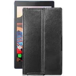 Чехол StatusCASE из экокожи для планшета Lenovo Tab 3 TB3-850f Черный глянец